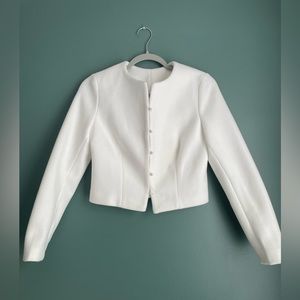 Bridal jacket with Pearl buttons